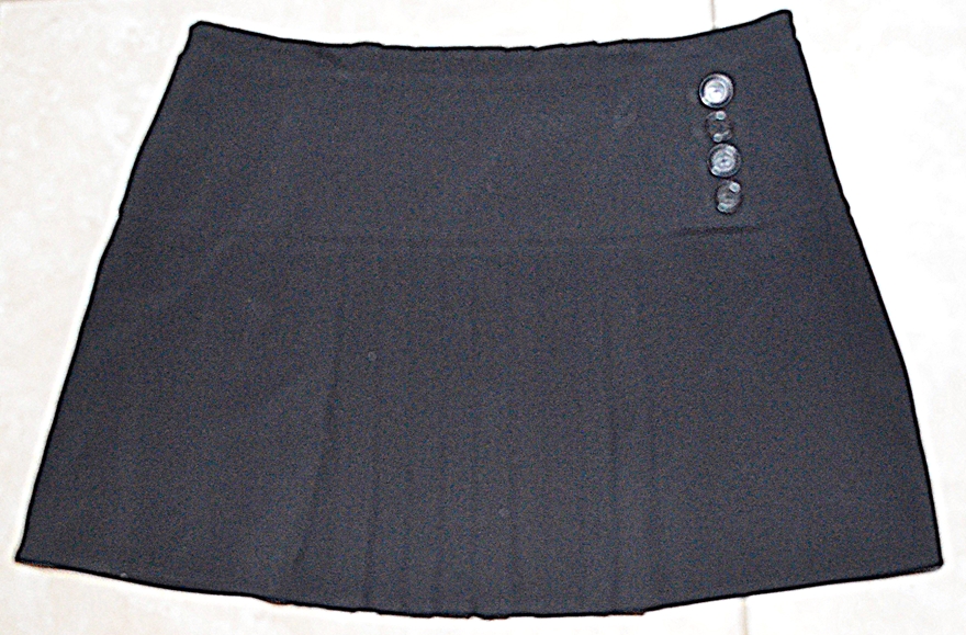 BLACK TENNIS SKIRT BCGC